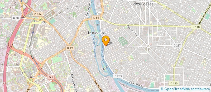 localisation de l'entreprise HARPOCRATE PARIS  SAINT-MAUR-DES-FOSSES