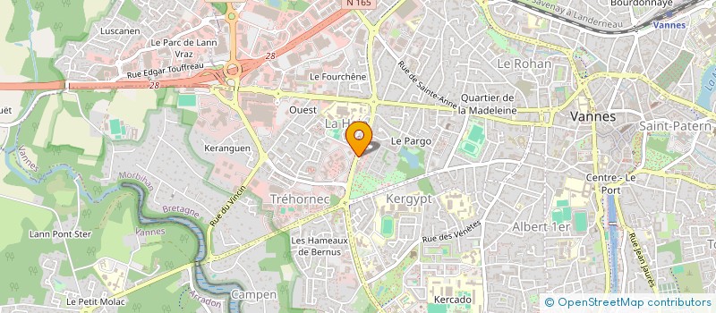 localisation de l'entreprise HARPON à VANNES