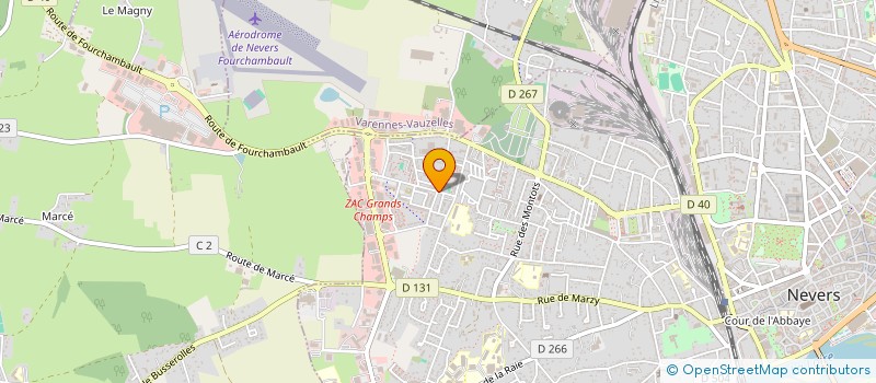 localisation de l'entreprise HARPUT à NEVERS