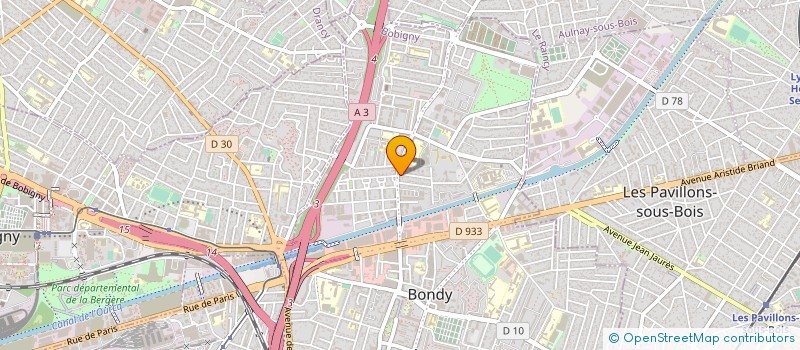 localisation de l'entreprise HARPUT  BONDY