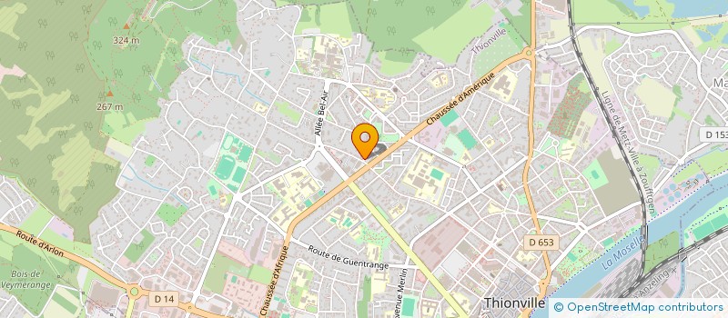 localisation de l'entreprise HARPUT à THIONVILLE