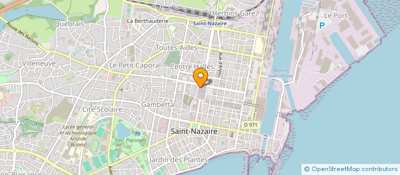 localisation de l'entreprise HARPUT  SAINT-NAZAIRE