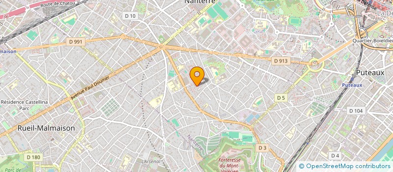 localisation de l'entreprise HARPYTECH  NANTERRE