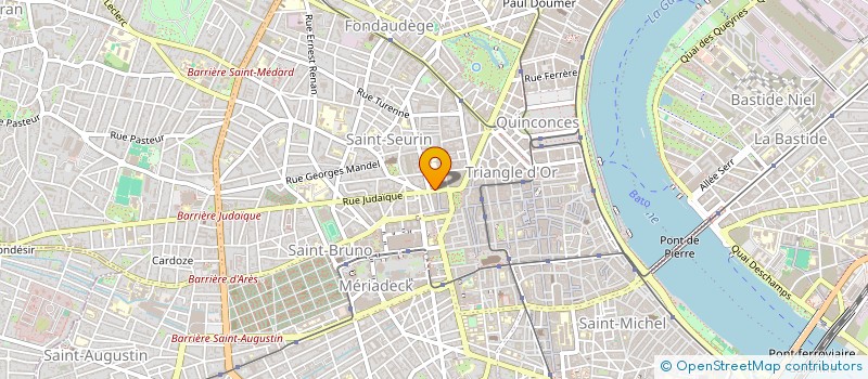 localisation de l'entreprise HARRAR à BORDEAUX