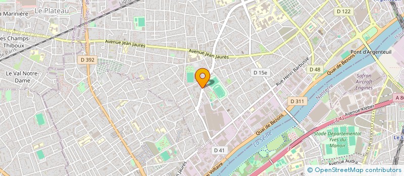 localisation de l'entreprise HARRAR MO BEN SAID ET BEN AMAR  ARGENTEUIL