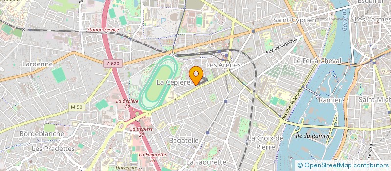 localisation de l'entreprise HARRAS FELGATA à TOULOUSE