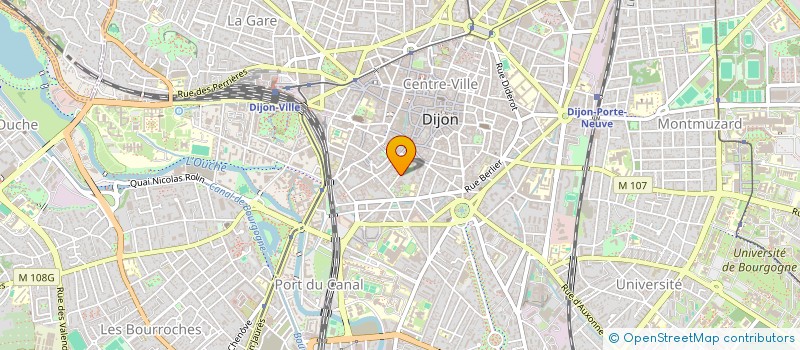 localisation de l'entreprise HARRI MAEN à DIJON