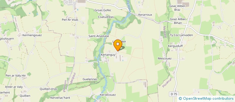 localisation de l'entreprise HARRICANA  PLOUVORN