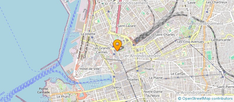 localisation de l'entreprise HARRICHANE A ET D à MARSEILLE