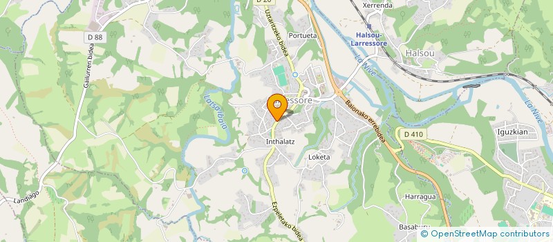 localisation de l'entreprise HARRIET PHILIPPE  LARRESSORE