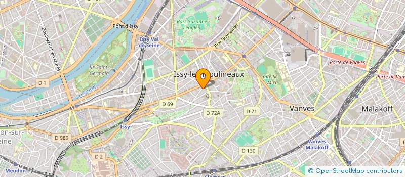 localisation de l'entreprise HARRIS APP à ISSY-LES-MOULINEAUX
