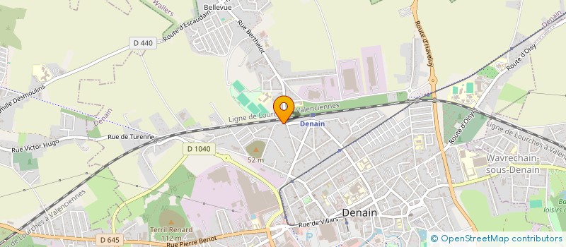 localisation de l'entreprise HARROUCHE CONSTRUCTION SARL à DENAIN