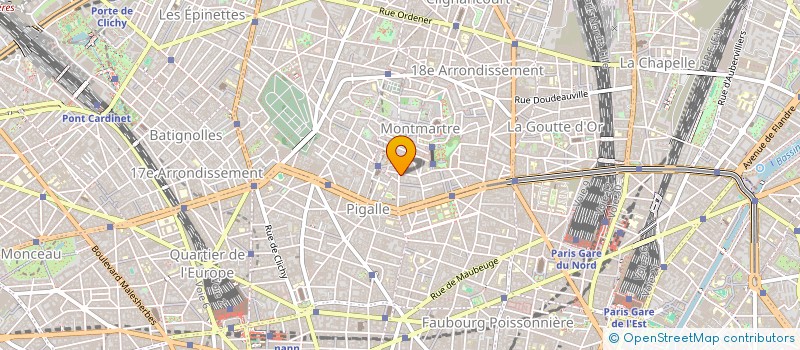 localisation de l'entreprise HARROUSSI  PARIS