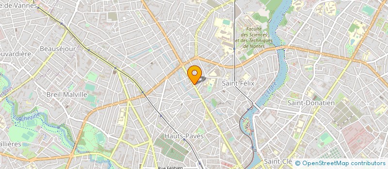 localisation de l'entreprise HARROW ELECTRICITE à NANTES
