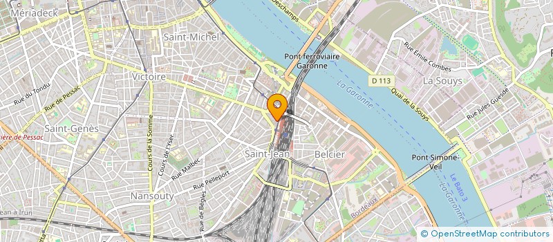 localisation de l'entreprise HARRY  BORDEAUX