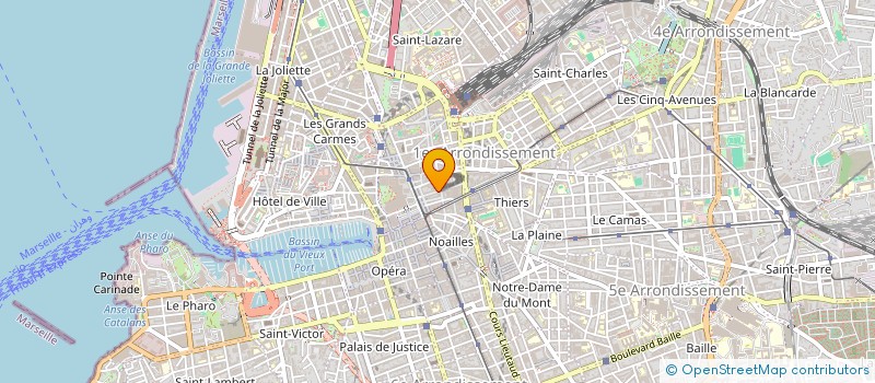 localisation de l'entreprise HARRY & MAX à MARSEILLE