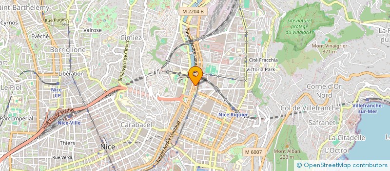 localisation de l'entreprise HARRY'S PIZZA  NICE