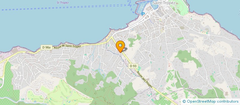 localisation de l'entreprise HARRY TANNEUR  SAINT-TROPEZ