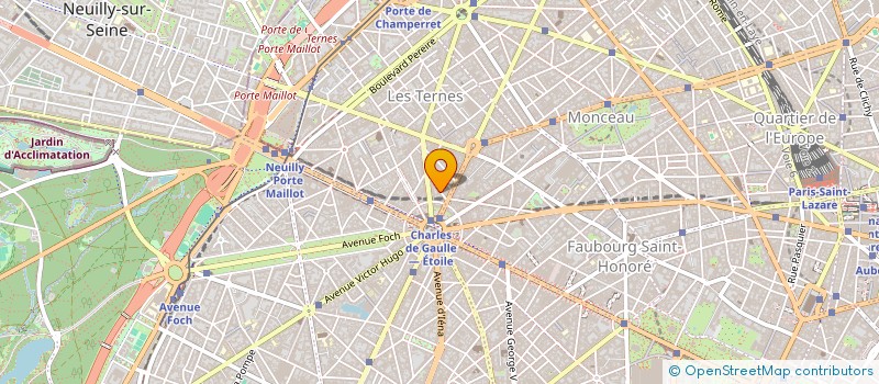 localisation de l'entreprise HARRYBAT  PARIS