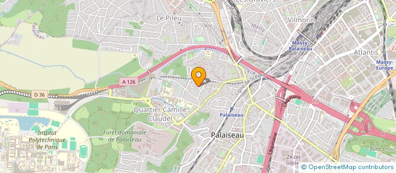 localisation de l'entreprise HARRYOLINES à PALAISEAU