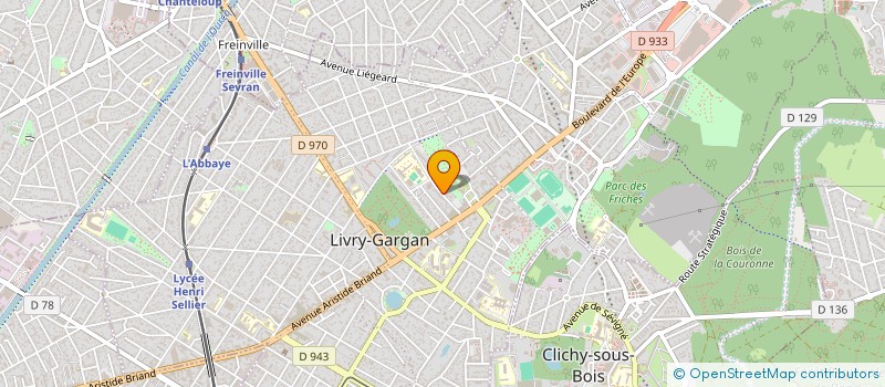 localisation de l'entreprise HARRYPI à LIVRY-GARGAN