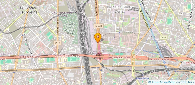 localisation de l'entreprise HARSH 91  SAINT-DENIS