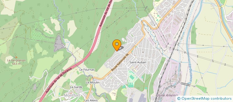 localisation de l'entreprise HART  CHATEAU-ARNOUX-SAINT-AUBAN