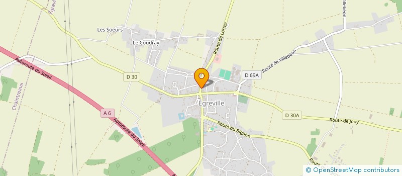 localisation de l'entreprise HART'MATTAN  EGREVILLE