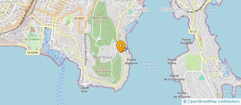 localisation de l'entreprise HART STORE SASU à NICE