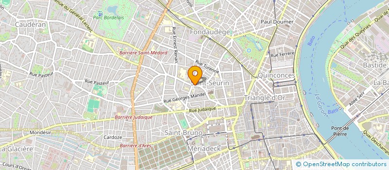 localisation de l'entreprise HARTCHY  BORDEAUX