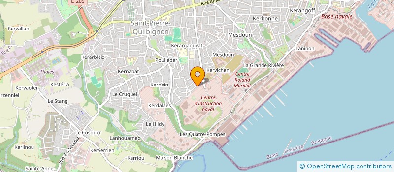 localisation de l'entreprise HARTEL IMMOBILIER  BREST