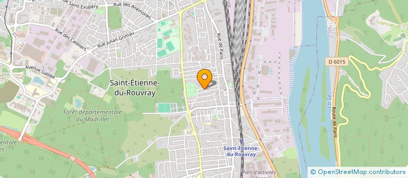 localisation de l'entreprise HARTIS PROD  SAINT-ETIENNE-DU-ROUVRAY