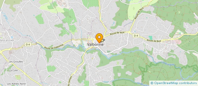 localisation de l'entreprise HARTMANN PROPERTIES  VALBONNE