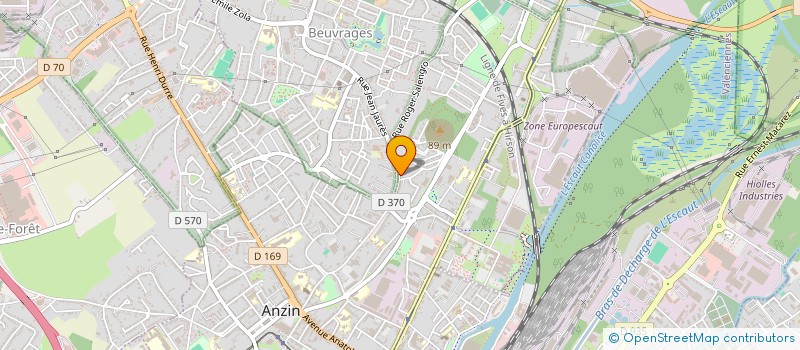 localisation de l'entreprise HARTOG THIBAUT ET BIENNE CHLOE  ANZIN