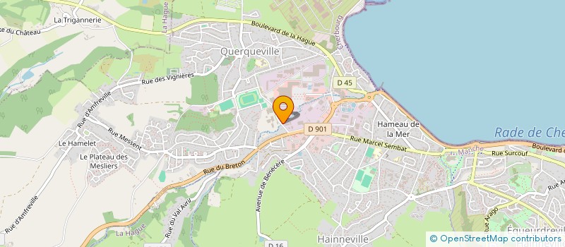 localisation de l'entreprise HARTOITURES  CHERBOURG-EN-COTENTIN