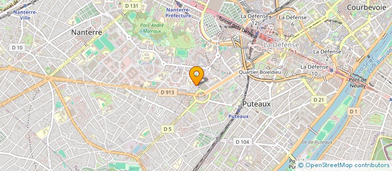localisation de l'entreprise HARTOLIA MINIATURES à SAINT-OUEN-SUR-SEINE