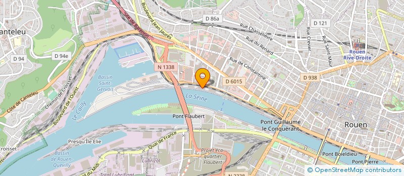 localisation de l'entreprise HARTOUT PARTICIPATION à ROUEN