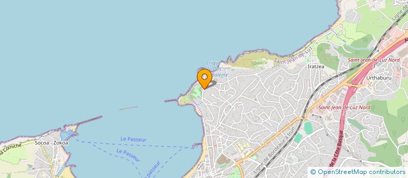 localisation de l'entreprise HARTUAK HARTU à SAINT-JEAN-DE-LUZ