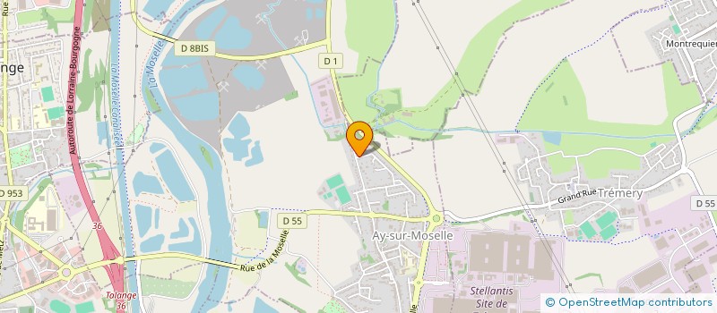 localisation de l'entreprise HARTUR VISUAL  AY-SUR-MOSELLE