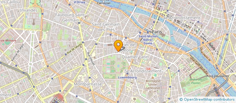 localisation de l'entreprise HARTY DE PIERREBOURG          LIONE  PARIS