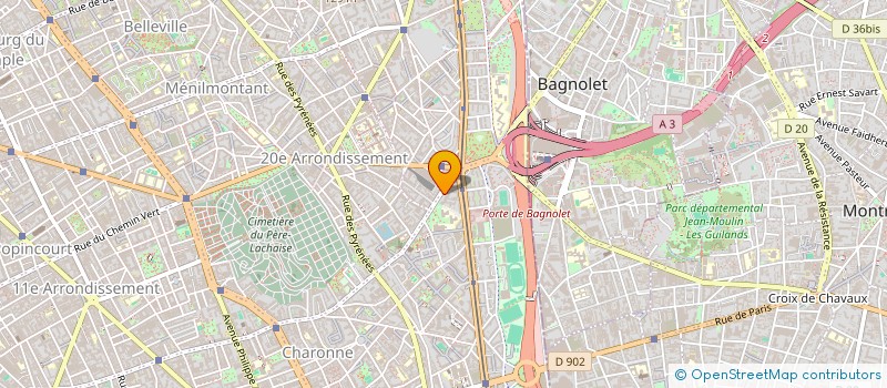 localisation de l'entreprise HARTYS  PARIS