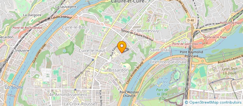 localisation de l'entreprise HARU  CALUIRE-ET-CUIRE