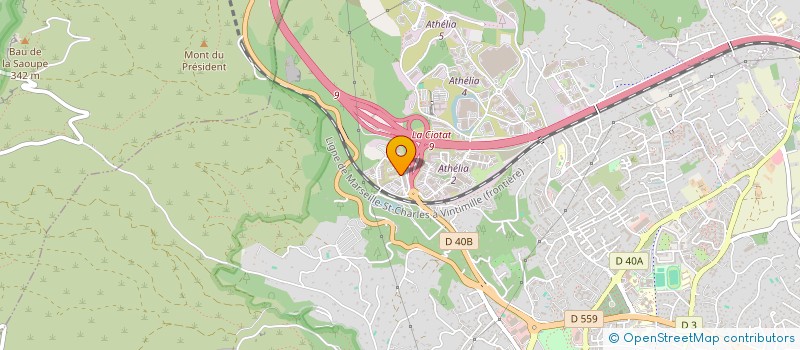 localisation de l'entreprise HARVEST MOON  LA CIOTAT