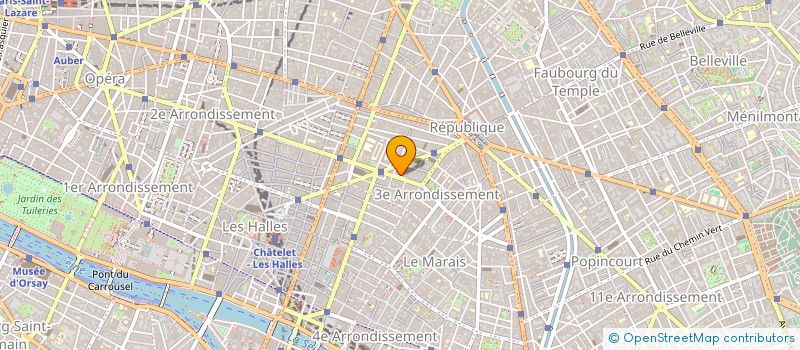 localisation de l'entreprise HARVEST PARIS à PARIS