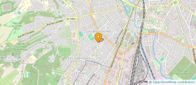 localisation de l'entreprise HARVET SOPHIE ET BAPTISTE à DIJON