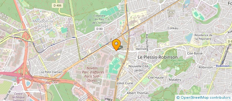localisation de l'entreprise HARVETT CONSEILS RISQUES & FINANCES à LE PLESSIS-ROBINSON