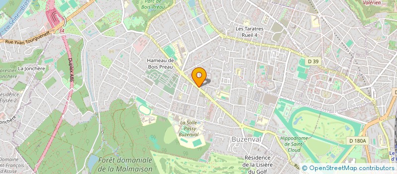 localisation de l'entreprise HARVEY à RUEIL-MALMAISON