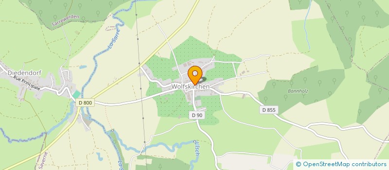 localisation de l'entreprise HARWOLF INVEST  WOLFSKIRCHEN