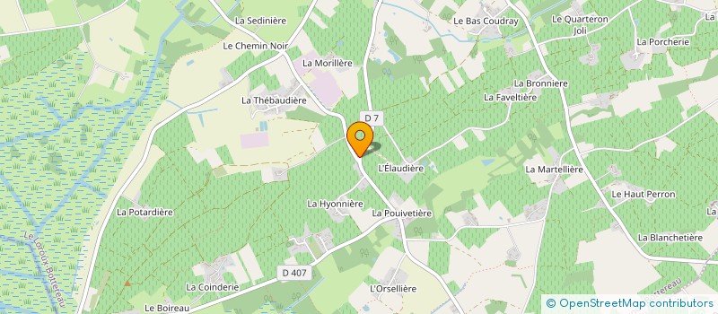 localisation de l'entreprise HARY à LE LOROUX-BOTTEREAU