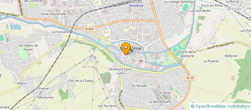 localisation de l'entreprise HARY PIERRE à VENDOME